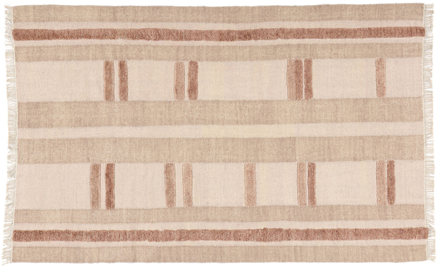 5 x 8 Organic Modern High-Low Rug 31004