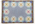5 x 8 Vintage Blue Swedish Rollakan Rug 78822