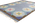 5 x 8 Vintage Blue Swedish Rollakan Rug 78822