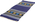 1 x 4 Vintage Blue Greek Kilim Rug 78798