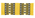 1 x 4 Vintage Yellow Greek Kilim Rug 78796