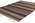 4 x 6 Vintage Rio Grande Chimayo Banded Blanket 78793