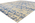 9 x 12 Contemporary Abstract High-Low Wool and Silk Rug 31046