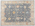 9 x 12 Vintage-Inspired Modern Slate Blue Oushak Rug 31063