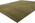 8 x 10 Solid Olive Green Modern Rug 31154