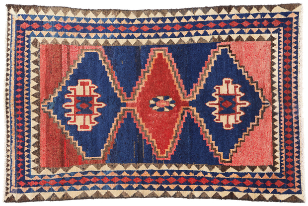 5 x 7 Vintage Persian Lori Rug 78857