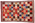 4 x 6 Vintage Persian Lori Checkerboard Rug 78858
