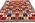 4 x 6 Vintage Persian Lori Checkerboard Rug 78858