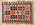 4 x 6 Vintage Persian Lori Checkerboard Rug 78874