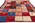5 x 7 Vintage Persian Lori Checkerboard Rug 78879