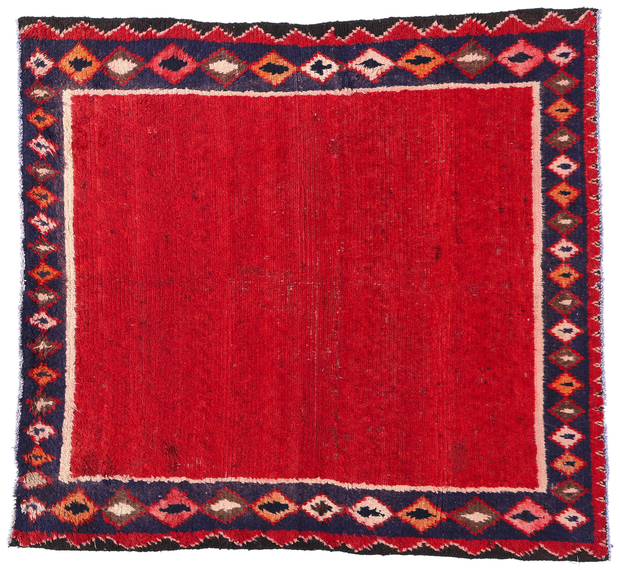 5 x 6 Vintage Red Persian Lori Rug 78887