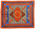 4 x 5 Vintage Southwest Sunrise American Hooked Rug 79015