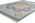 5 x 8 Anna-Greta Sjoqvist Vintage Swedish Scandinavian Rollakan Rug 79060