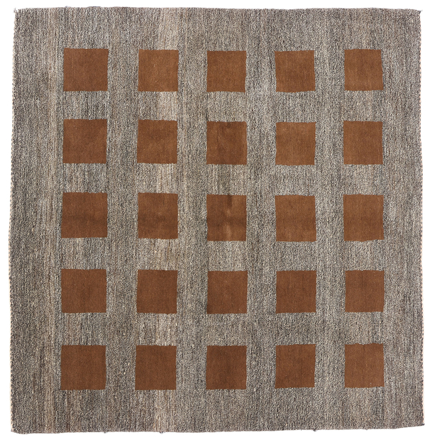 7 x 7 Vintage Square Persian Gabbeh Rug 79105