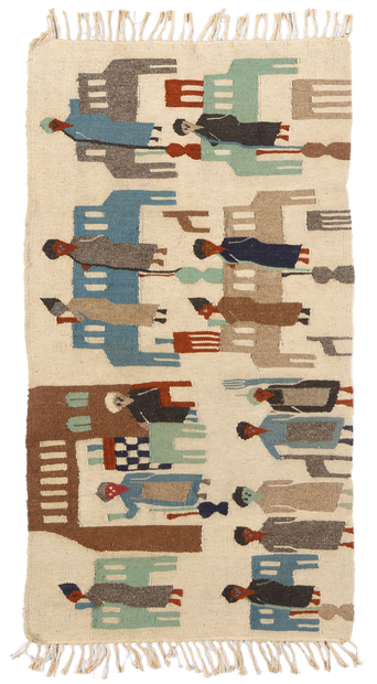 3 x 5 Vintage Egyptian Kilim Tapestry Rug 79102
