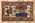4 x 6 Vintage Persian Shiraz Pictorial Rug 79097