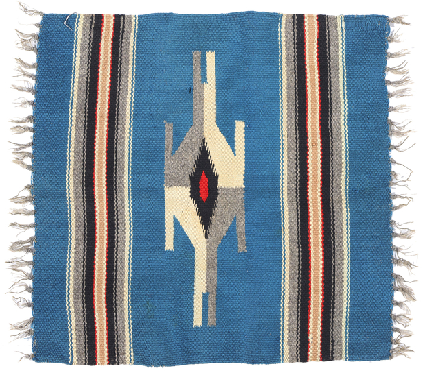 2 x 2 Vintage New Mexico Chimayo Rug 79084