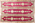 4 x 18 Vintage Red Persian Tabriz Rug Runner 61369
