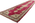 4 x 18 Vintage Red Persian Tabriz Rug Runner 61384