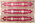 4 x 18 Vintage Red Persian Tabriz Rug Runner 61384