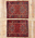4 x 4 Vintage Persian Heriz Rug 61371 Matching Pair