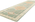 4 x 13 Modern Green Turkish Oushak Rug 53983