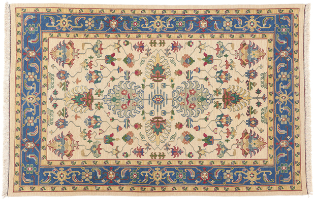 6 x 9 Vintage Chinese Soumak Rug 79140