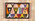3 x 5 Vintage Tessellated Fish Zapotec Kilim Rug 79154