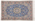4 x 6 Vintage Blue Persian Nain Wool and Silk Rug 79139