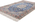 4 x 6 Vintage Blue Persian Nain Wool and Silk Rug 79139