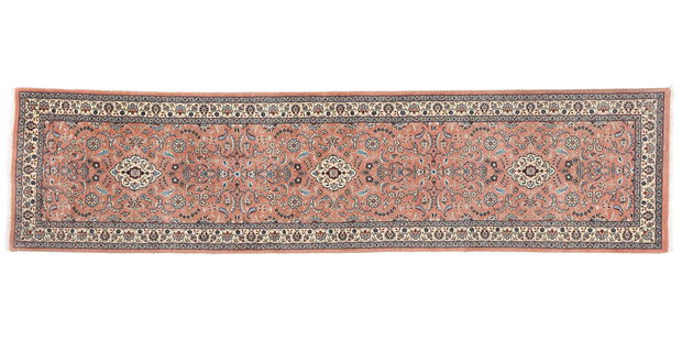 3 x 10 Vintage Pakistani Tabriz Rug Runner 79138