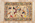 4 x 5 Vintage Persian Hunting Scene Isfahan Rug 79166
