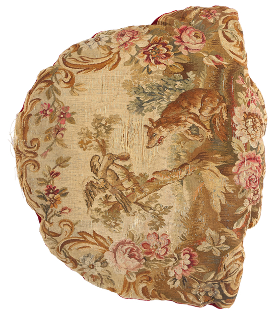 2 x 2 Antique French Aubusson Tapestry Cushion 79199