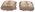 1 x 1 Pair of Antique French Aubusson Tapestry Pillows 79197