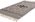 4 x 7 Vintage Gray Mexican Zapotec Rug 79193