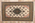 4 x 7 Vintage Ivory Persian Nain Rug 79190