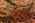 8 x 9 Antique Silk Shishedar Phulkari Textile 79206