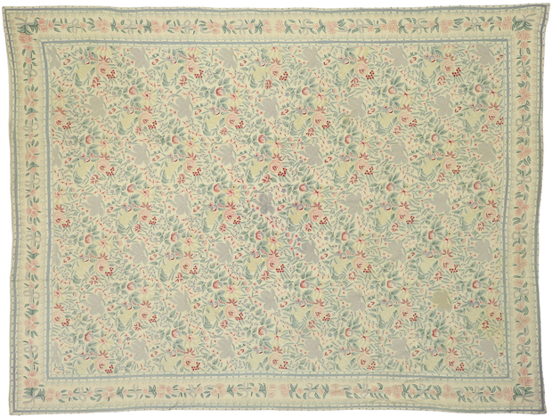 9 x 12 Vintage Chain Stich Rug 70479