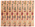 8 x 10 Vintage Turkish Sivas Fish Rug 79212