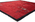 9 x 11 Vintage Red Chinese Art Deco Rug 79213