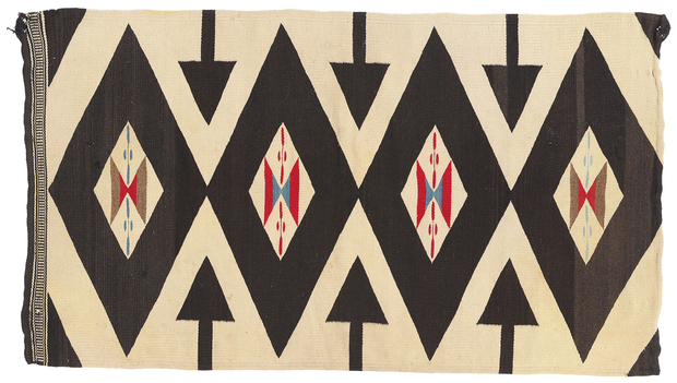 2 x 4 Antique New Mexico Rio Grande Chimayo Rug 79215