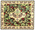 13 x 15 Vintage Sarah Gayle Carter Black Forest Hooked Rug 79239