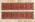 3 x 13 Antique Red Persian Tabriz Rug 90034 Matching Pair