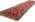 3 x 13 Antique Red Persian Tabriz Rug Runner 90033