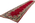 3 x 16 Antique Red Persian Kerman Rug Runner 90031