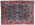 9 x 13 Antique Navy Blue Persian Sarouk Rug 79227