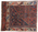 4 x 5 Late 19th Century Antique Persian Bijar Wagireh Rug 79226
