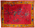 9 x 11 Antique Red Chinese Art Deco Rug 79219