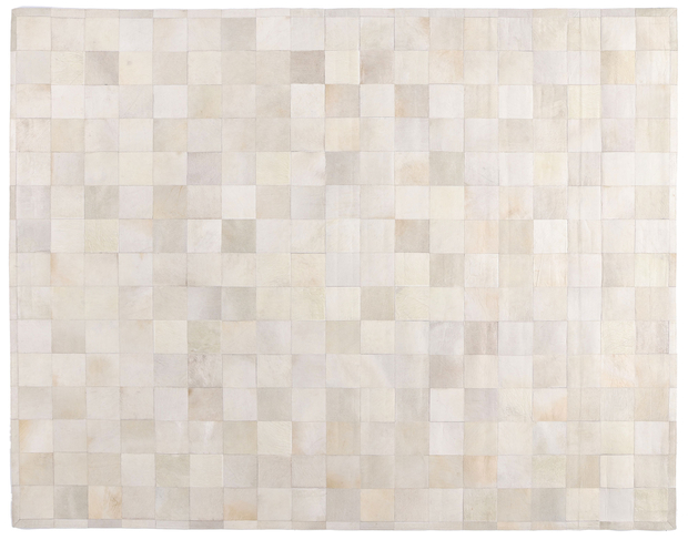 10 x 13 Contemporary Ivory Cowhide Rug 31348