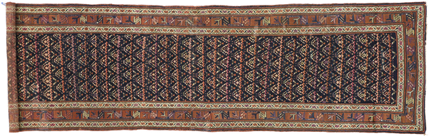 4 x 13 Antique Russian Rug 70541